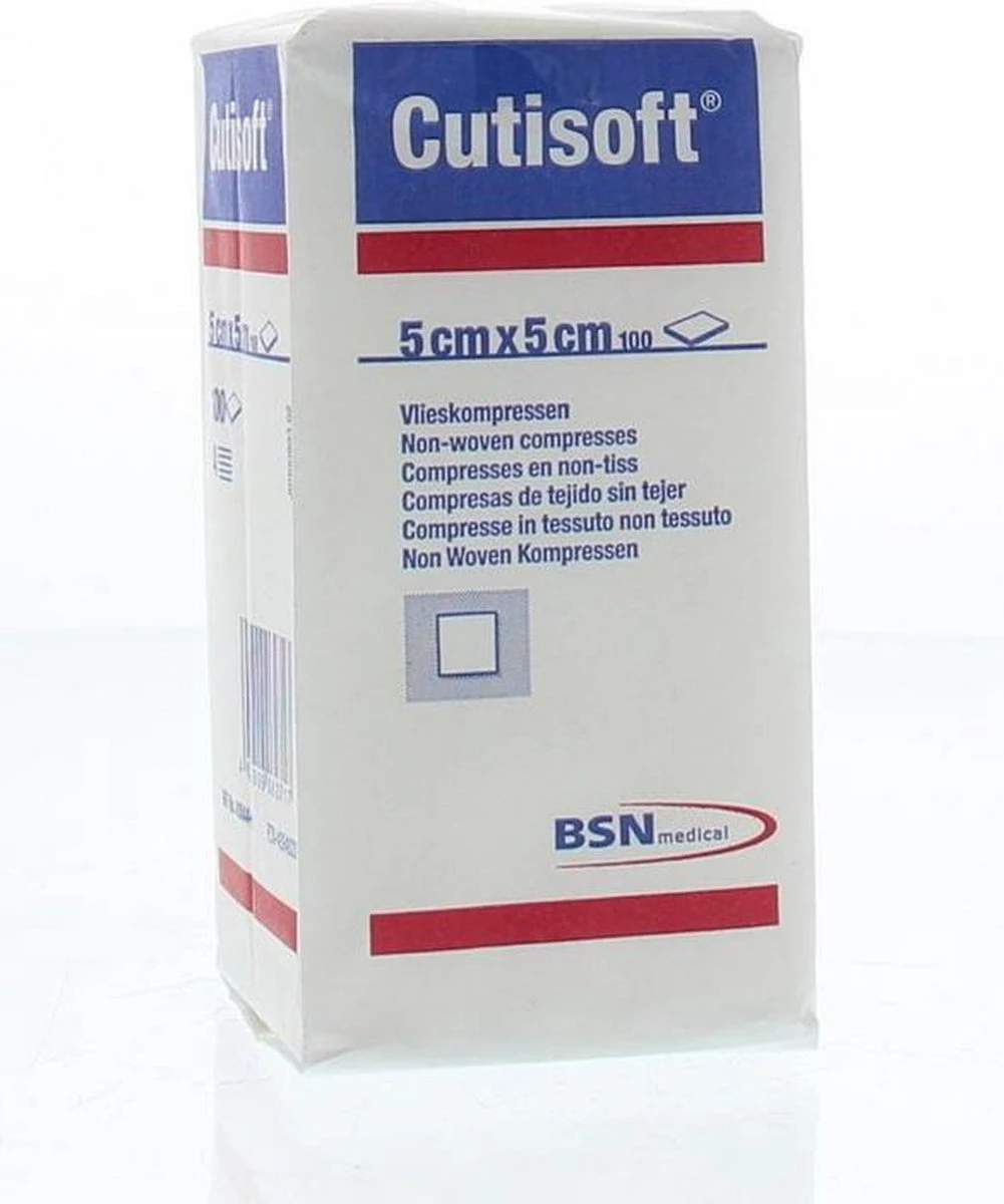 Cutisoft N/S 5X 5Cm 45844 2 Cutisoft N/S 5X 5Cm 45844 - Afbeelding 2