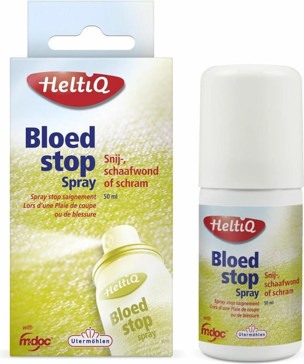 Heltiq Bloedstop Spray - 50 Ml - Wondspray 3 Heltiq Bloedstop Spray - 50 Ml - Wondspray - Afbeelding 3
