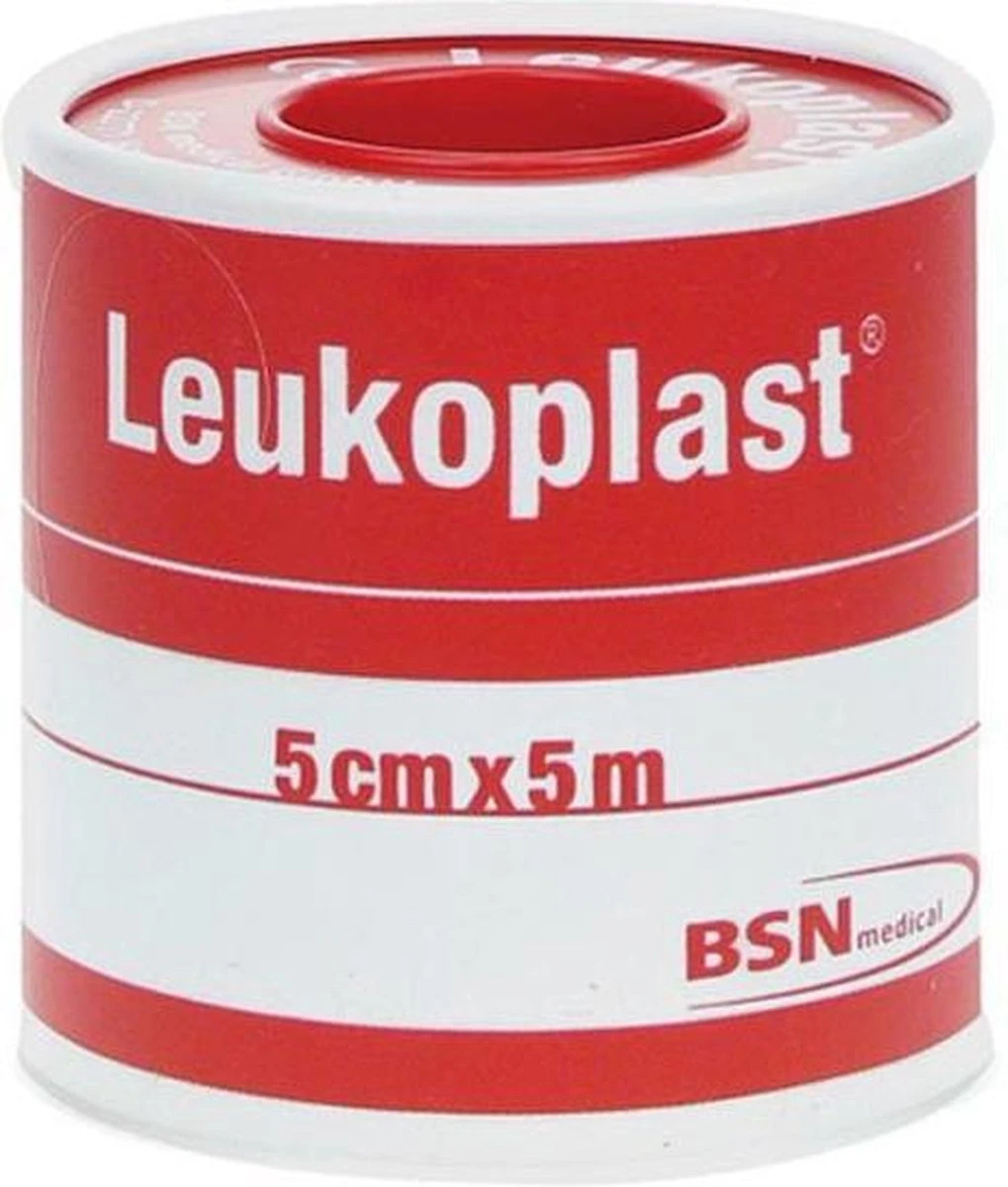 Leukoplast - 5 M X 5 Cm - Verband 2 Leukoplast - 5 M X 5 Cm - Verband - Afbeelding 2