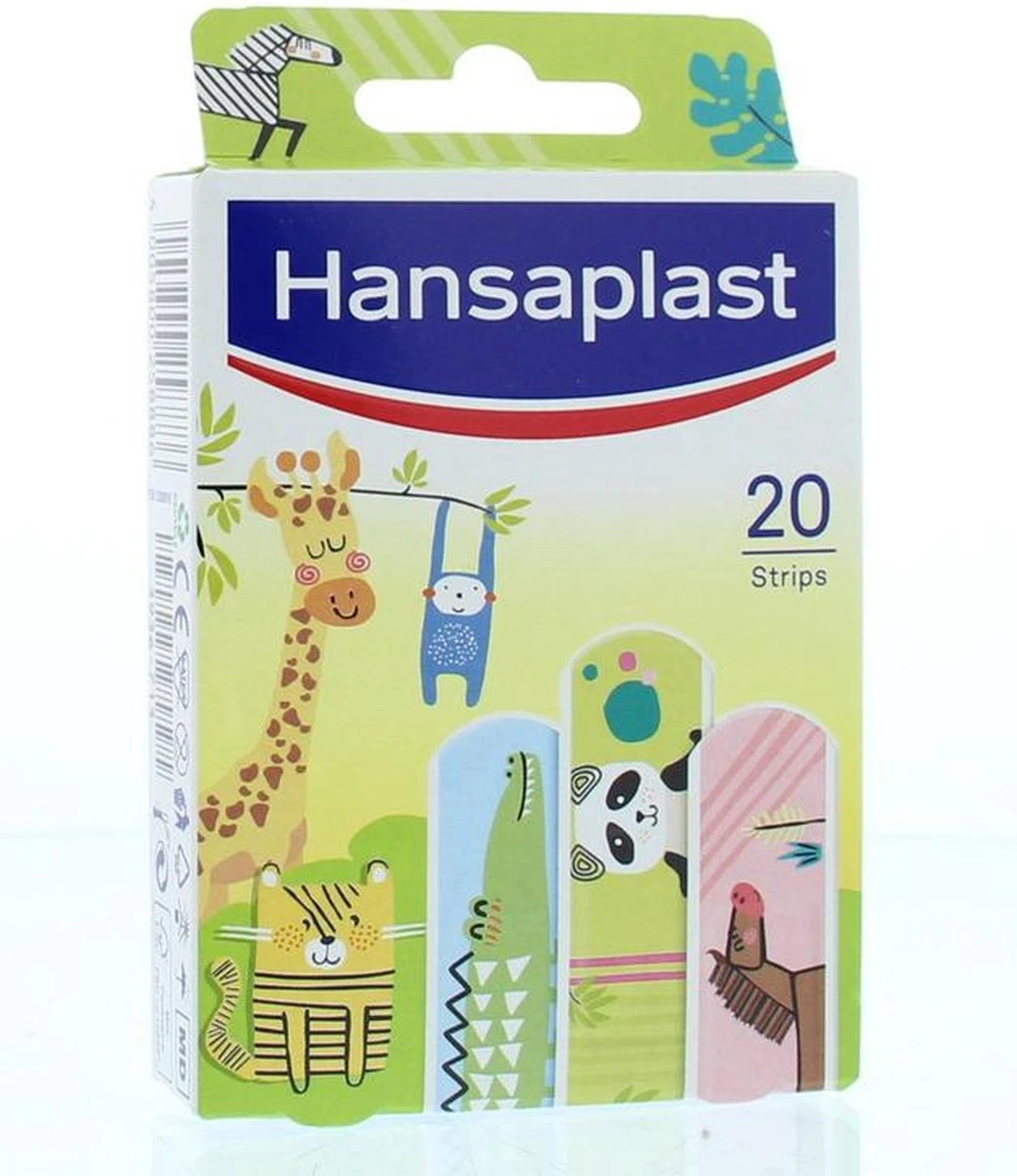 Hansaplast Dierenpleisters - Wondverzorging Kinderen - 20 Stuks 9 Hansaplast Dierenpleisters - Wondverzorging Kinderen - 20 Stuks - Afbeelding 9