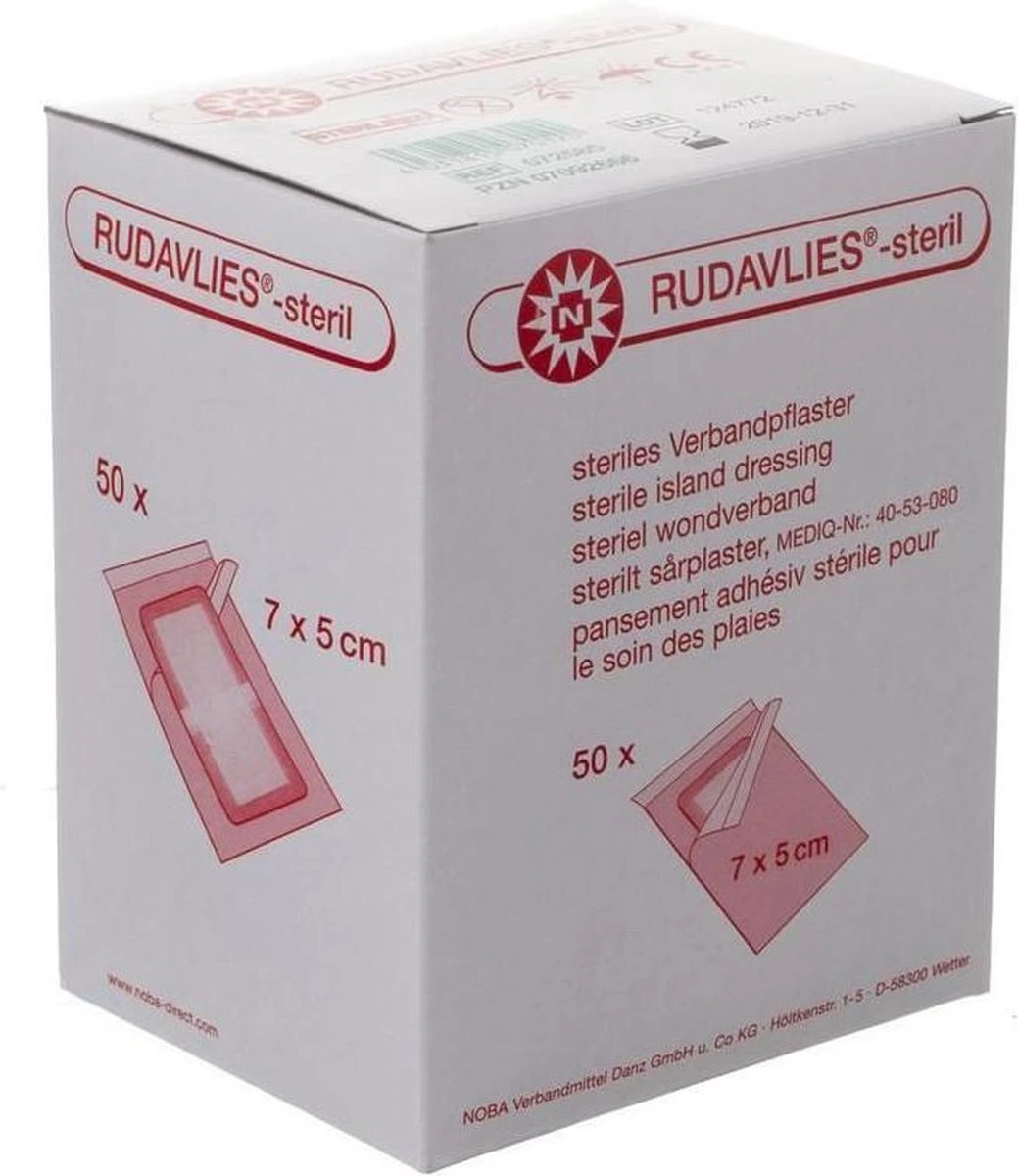 Eilandpleisters 5 X 7 Cm - 50 Stuks 2 Eilandpleisters 5 X 7 Cm - 50 Stuks - Afbeelding 2
