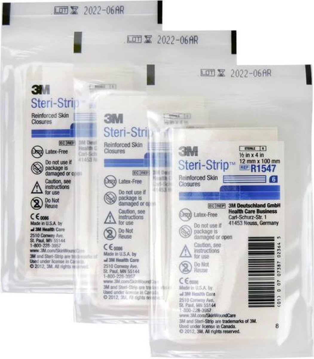 3M Hechtpleister Steristrip - Set Assorti 15x 6 3M Hechtpleister Steristrip - Set Assorti 15x - Afbeelding 6