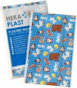 Heka Plast Wondpleisters Kids 10 X 6 Cm 10 Stuks