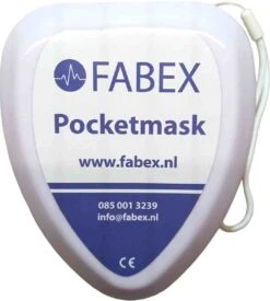 Beademingsmasker - Pocketmask - Reanimatiemasker - In Hardcase