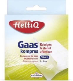 Heltiq Gaaskompressen - 5 X 5 Cm - 16 Stuks - Gaasjes 14 Heltiq Gaaskompressen - 5 X 5 Cm - 16 Stuks - Gaasjes -Winkel Voor Ehbo-Apparatuur 1081x1200