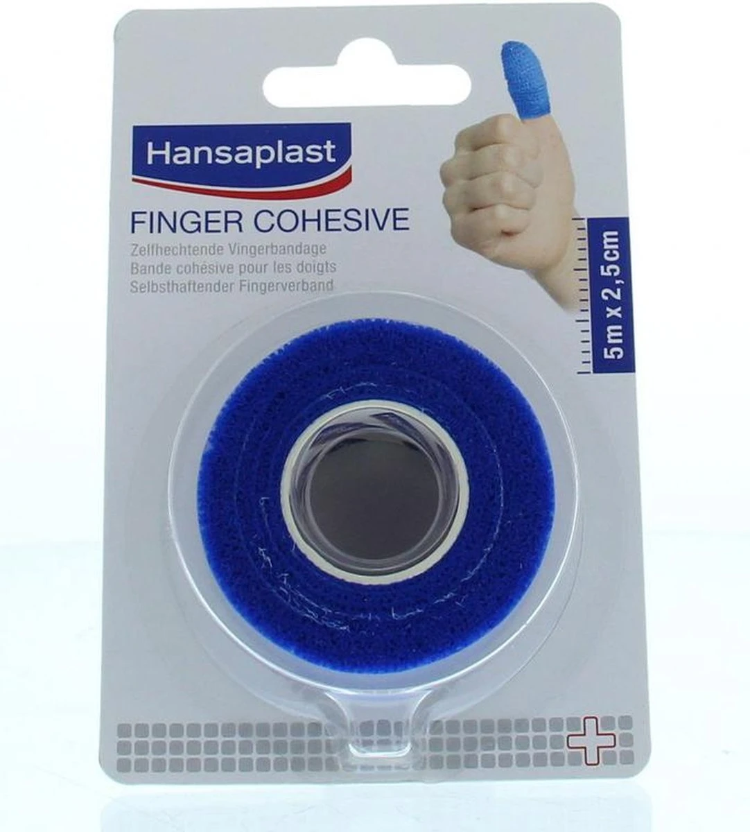 Hansaplast Zelfhechtende Vingerbandage - 5m X 2,5 Cm - Op Maat Knipbaar 10 Hansaplast Zelfhechtende Vingerbandage - 5m X 2,5 Cm - Op Maat Knipbaar - Afbeelding 10