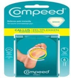 Compeed Eeltplekken Medium - 6 Stuks - Eeltpleister -Winkel Voor Ehbo-Apparatuur 1085x1200