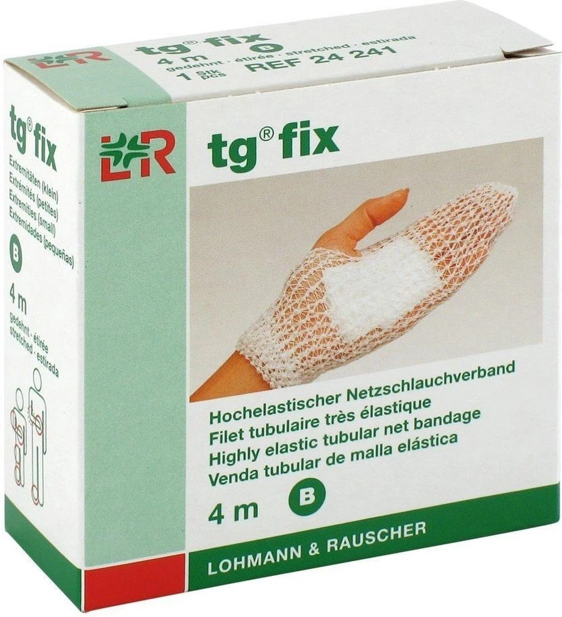 Lohmann & Rauscher TG Fix Netverband Maat B 1ST 1 Lohmann & Rauscher TG Fix Netverband Maat B 1ST