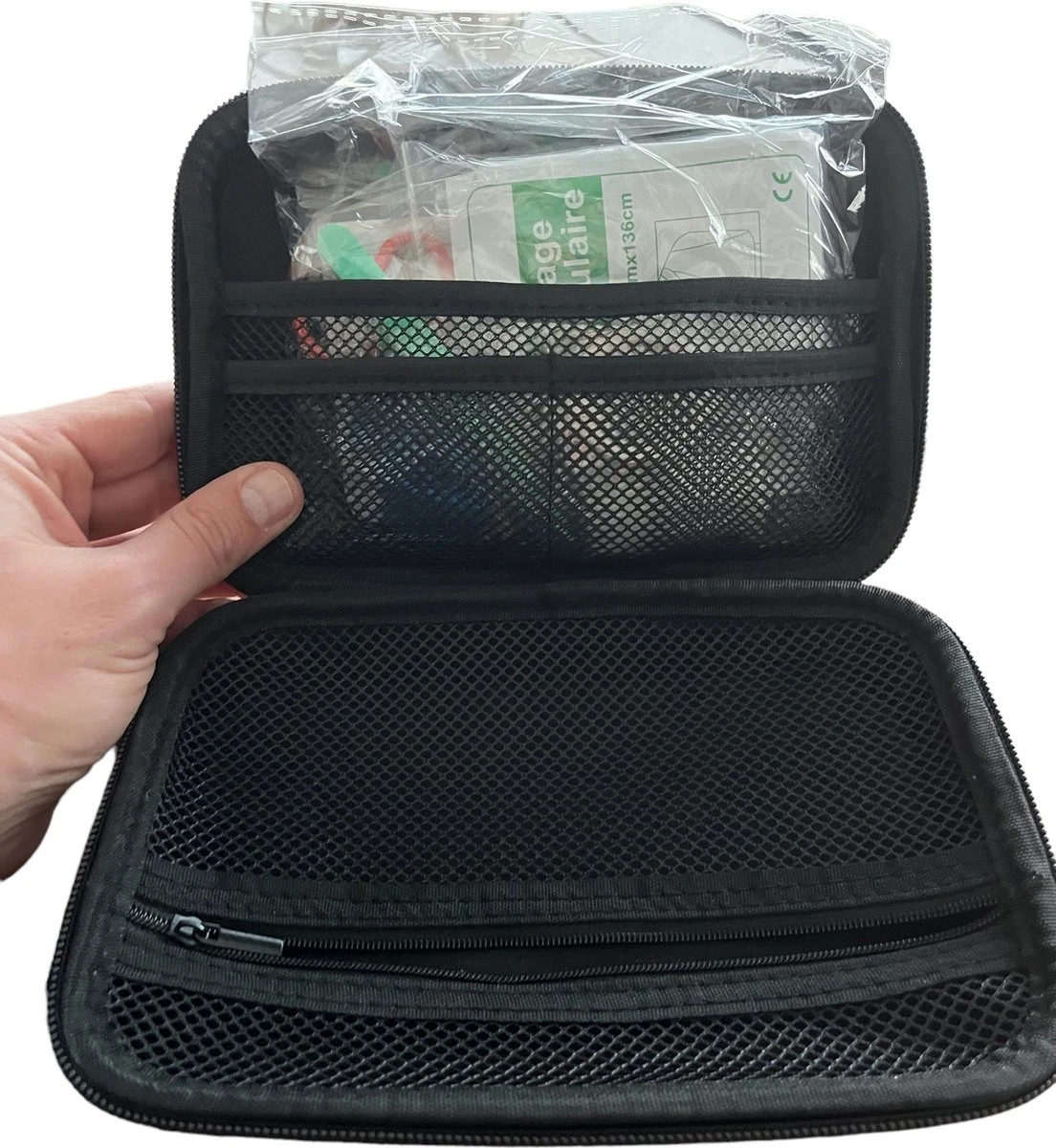 Medies - EHBO-kit Met 42 Onderdelen - EHBO Koffer - Verbanddoos - EVA Case - Waterafstotend Met Lanyard - 20x13x5,5cm 5 Medies - EHBO-kit Met 42 Onderdelen - EHBO Koffer - Verbanddoos - EVA Case - Waterafstotend Met Lanyard - 20x13x5,5cm - Afbeelding 5