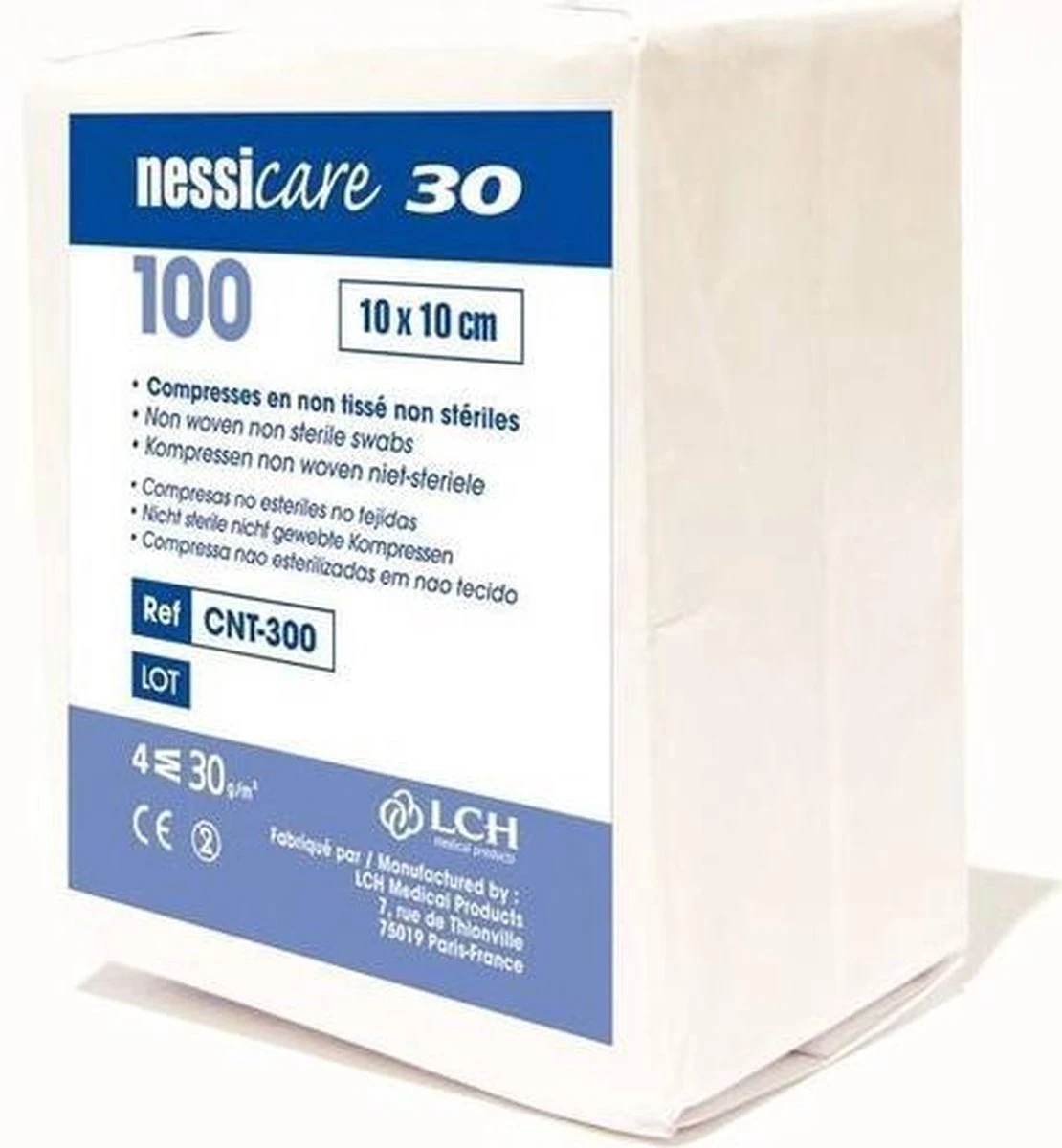 Non Woven Kompressen 10 X 10 Cm. - 100 Stuks 2 Non Woven Kompressen 10 X 10 Cm. - 100 Stuks - Afbeelding 2