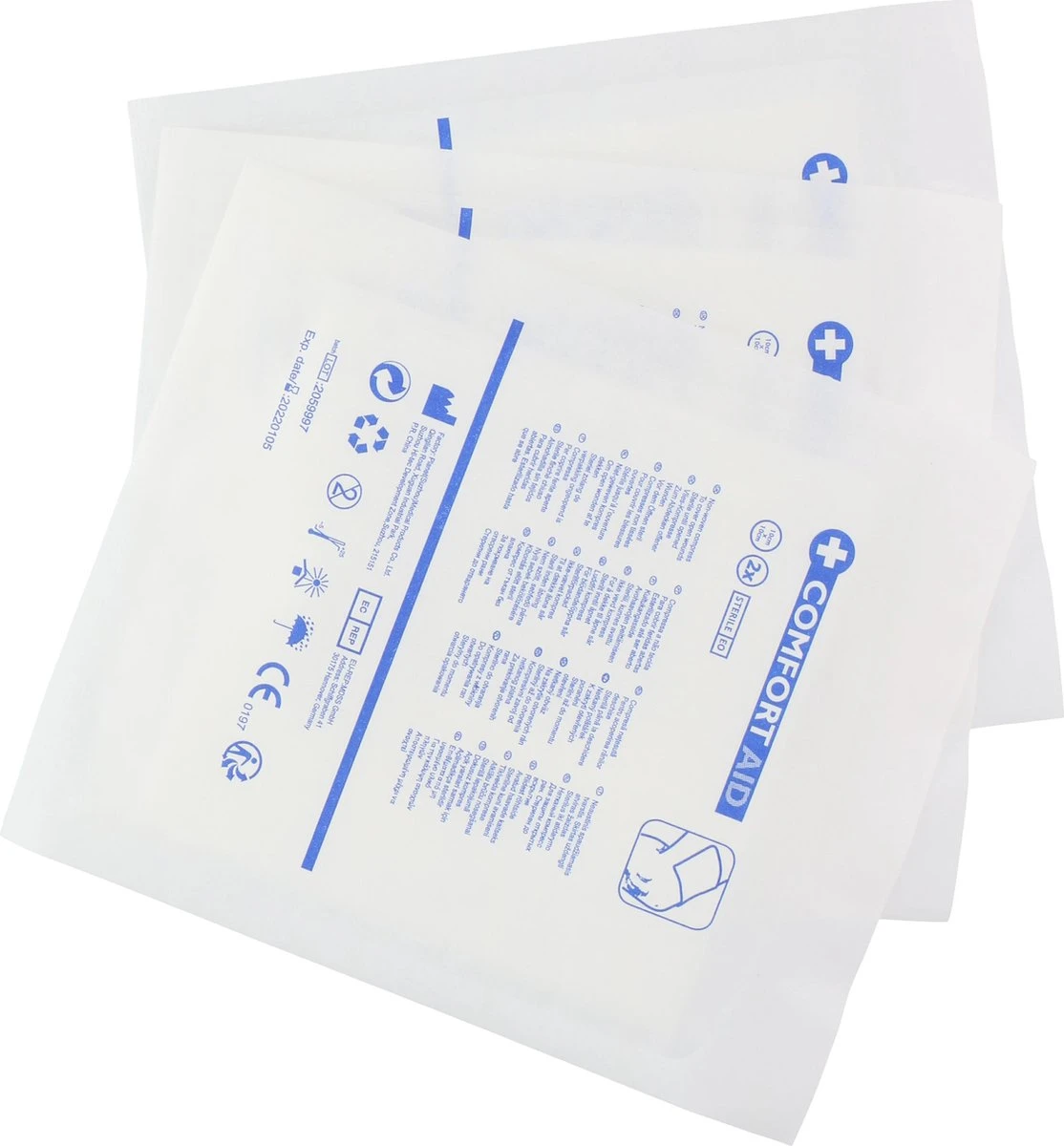 Comfort Aid Verbanddoos - 41-delige EHBO-kit - Voor Thuis/Auto/Vakantie 14 Comfort Aid Verbanddoos - 41-delige EHBO-kit - Voor Thuis/Auto/Vakantie - Afbeelding 14