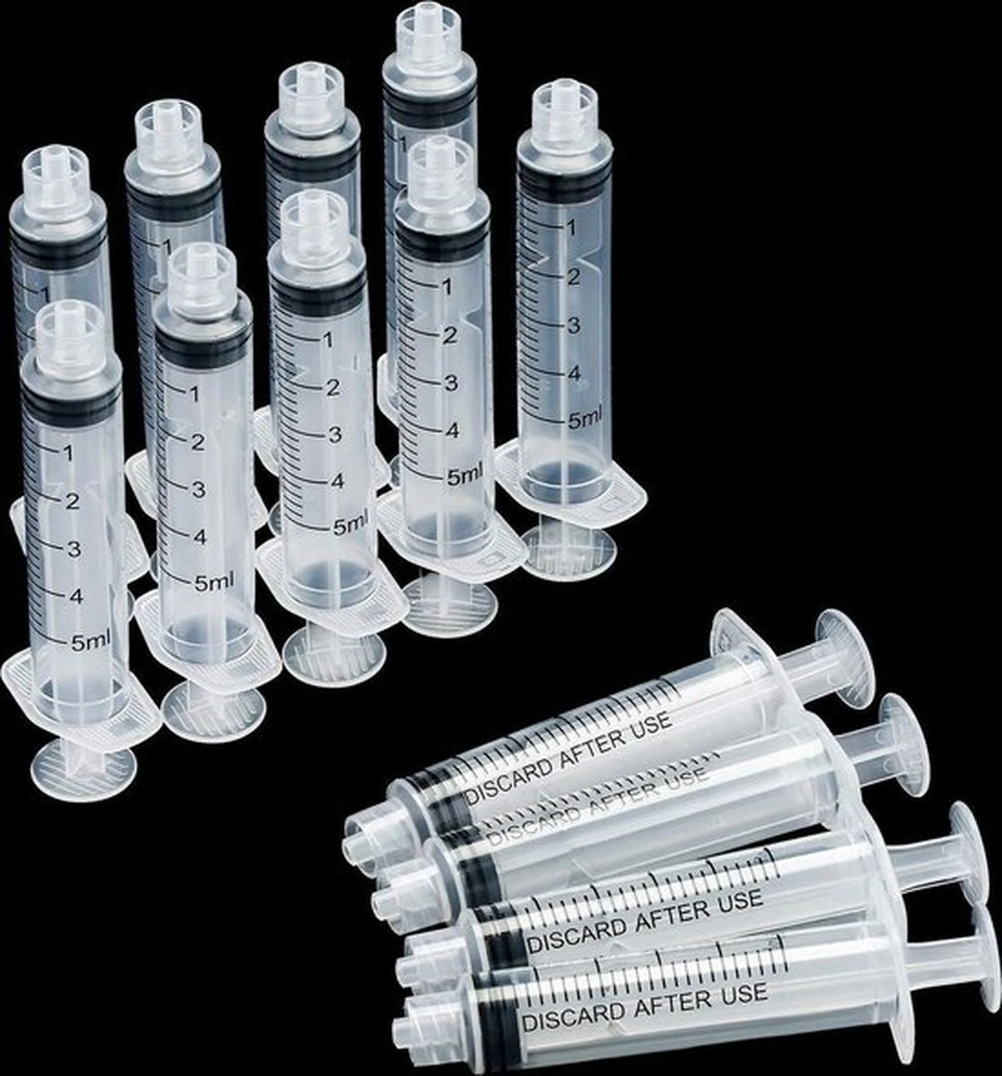 ESSIBLE Spuit - Spuiten - Injectiespuit - Doseerspuit - Injectiespuit Zonder Naald - 5ml - 20 Stuks 6 ESSIBLE Spuit - Spuiten - Injectiespuit - Doseerspuit - Injectiespuit Zonder Naald - 5ml - 20 Stuks - Afbeelding 6