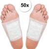 Premium Detox Voetpleisters Set – 50 Stuks – Bekend Van TV | Helpt Tegen Depressie, Futloosheid, Irritatie, Gewichtstoename En Meer Lichamelijke Klachten | Voetenpads Ontgiften Het Lichaam | Ontgiftende Voeten Pleisters | Voet Pads | Voetenpleisters
