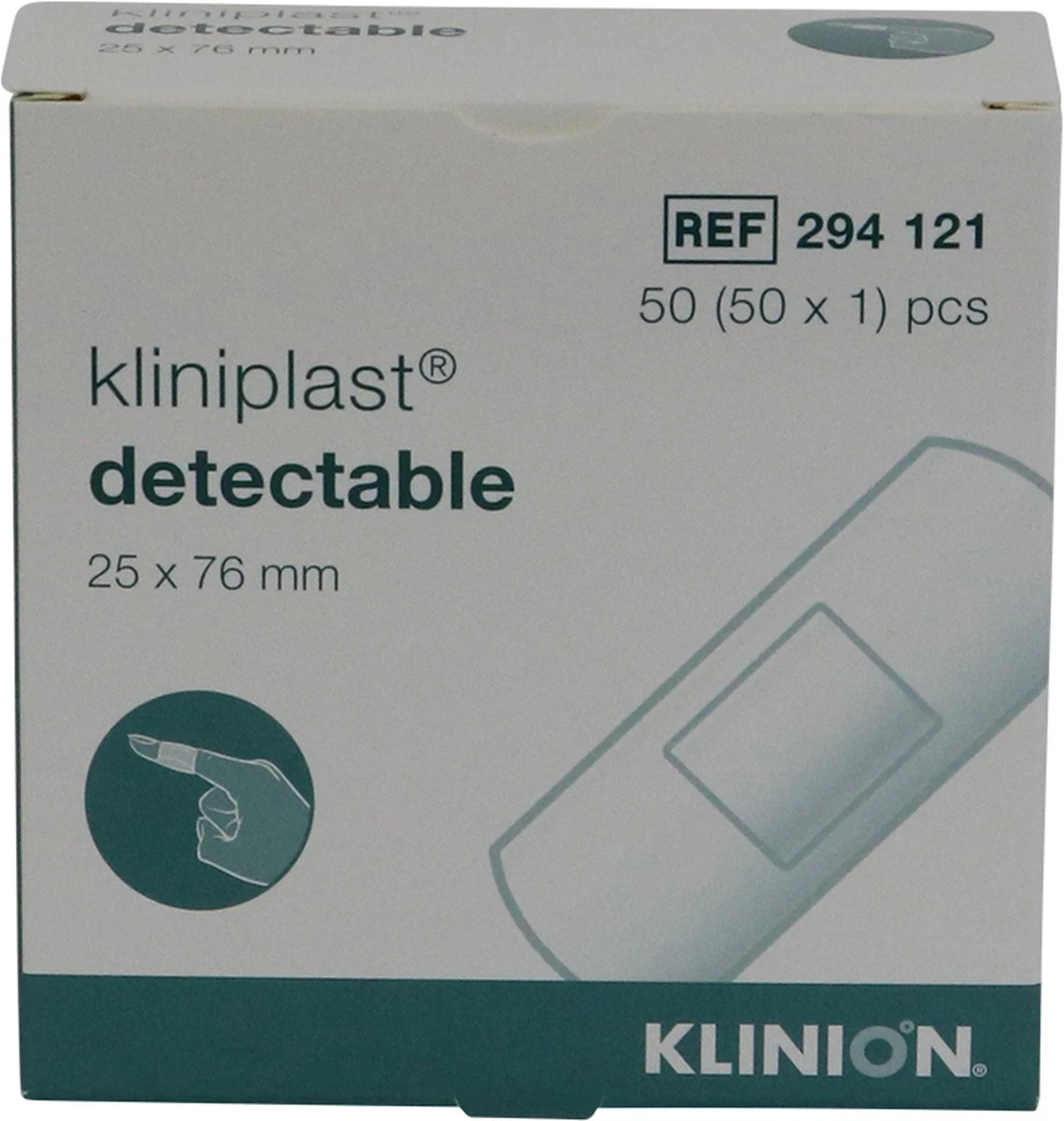 Kliniplast Detect - Blauw - 50 Stuks - Pleisters 2 Kliniplast Detect - Blauw - 50 Stuks - Pleisters - Afbeelding 2