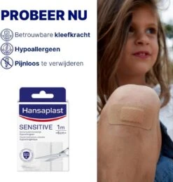 Hansaplast Sensitive Pleisters - 1m X 6cm -Winkel Voor Ehbo-Apparatuur 1141x1200