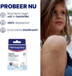 Hansaplast Aqua Protect Pleisters Waterdicht - 20 Stuk -Winkel Voor Ehbo-Apparatuur 1142x1200