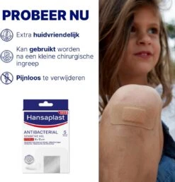Hansaplast Sensitive Antibacterieel Zilver Pleisters XXL- 5 Stuks 14 Hansaplast Sensitive Antibacterieel Zilver Pleisters XXL- 5 Stuks -Winkel Voor Ehbo-Apparatuur 1150x1200