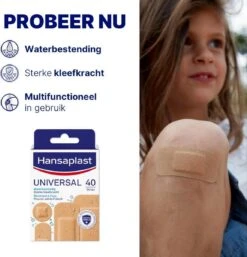 Hansaplast Universal Pleisters - 40 Strips 15 Hansaplast Universal Pleisters - 40 Strips -Winkel Voor Ehbo-Apparatuur 1153x1200