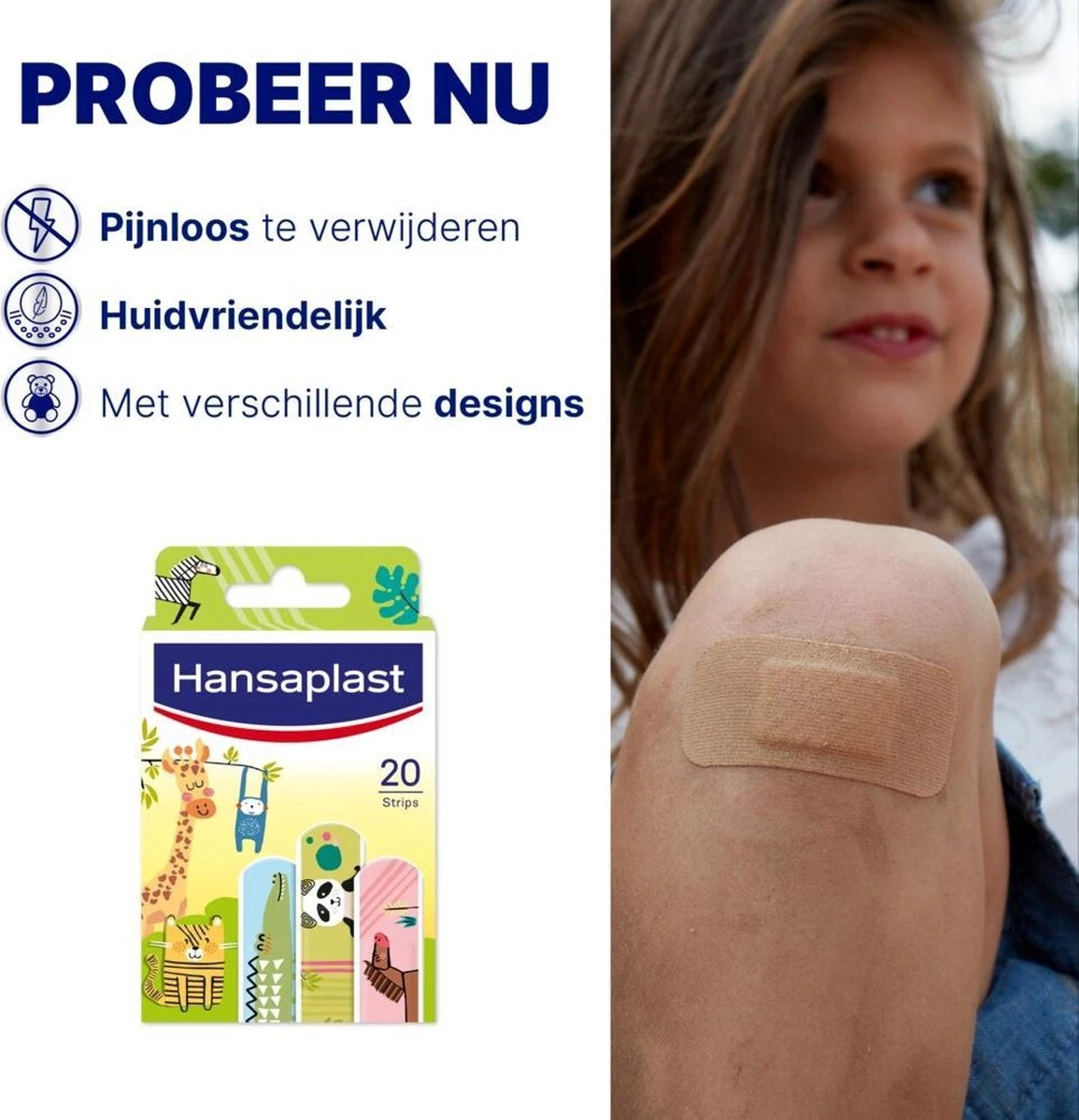 Hansaplast Dierenpleisters - Wondverzorging Kinderen - 20 Stuks 7 Hansaplast Dierenpleisters - Wondverzorging Kinderen - 20 Stuks - Afbeelding 7