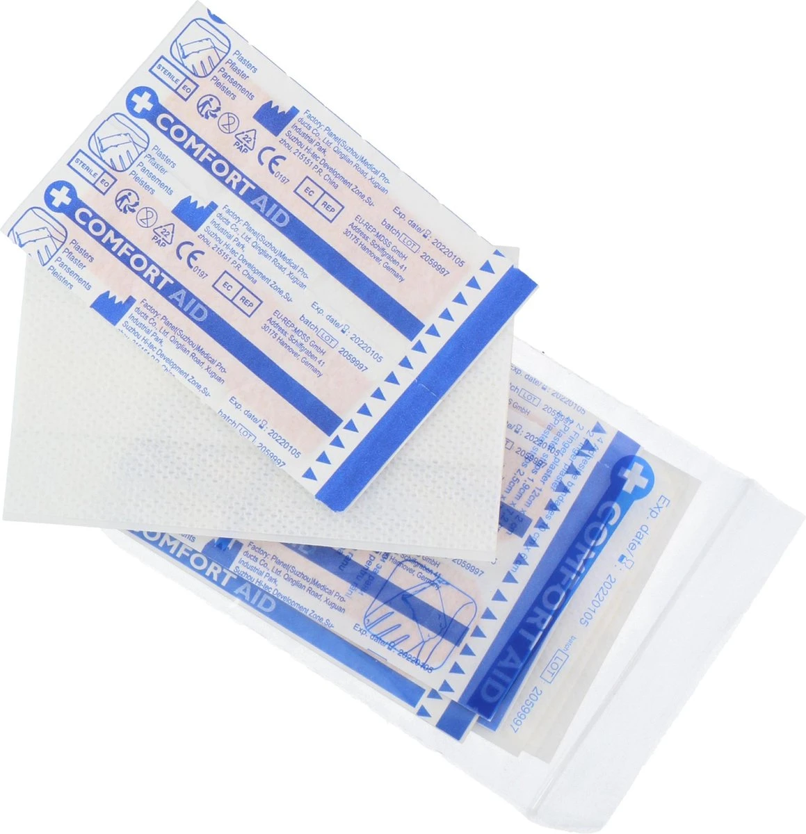 Comfort Aid Verbanddoos - 41-delige EHBO-kit - Voor Thuis/Auto/Vakantie 12 Comfort Aid Verbanddoos - 41-delige EHBO-kit - Voor Thuis/Auto/Vakantie - Afbeelding 12