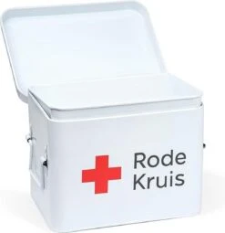 Rode Kruis - EHBO-box - 'In En Om Het Huis' - Eerste Hulp Kit: 82-delig