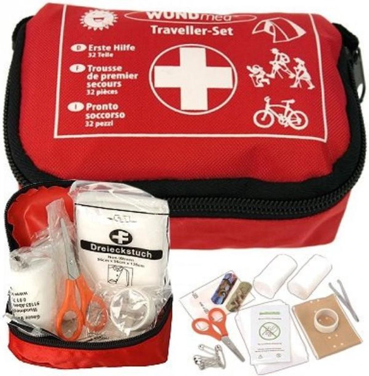 Verbanddoos Auto - 32-delig - EHBO – Reisformaat Compact 1 Verbanddoos Auto - 32-delig - EHBO – Reisformaat Compact