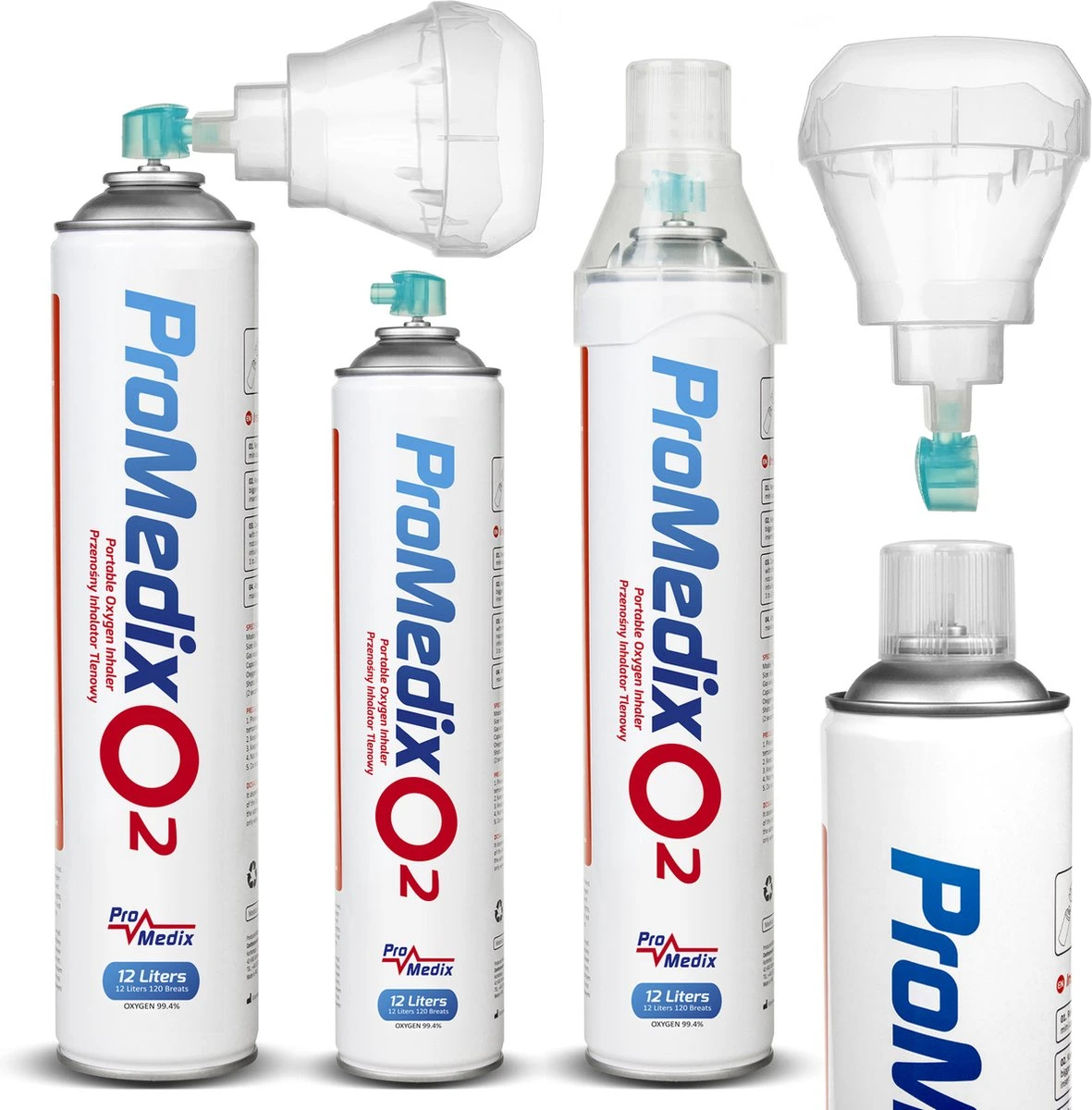 Draagbare Zuurstofinhalator In Een Blik 99,4% O2 12L Promedix PR-994 7 Draagbare Zuurstofinhalator In Een Blik 99,4% O2 12L Promedix PR-994 - Afbeelding 7