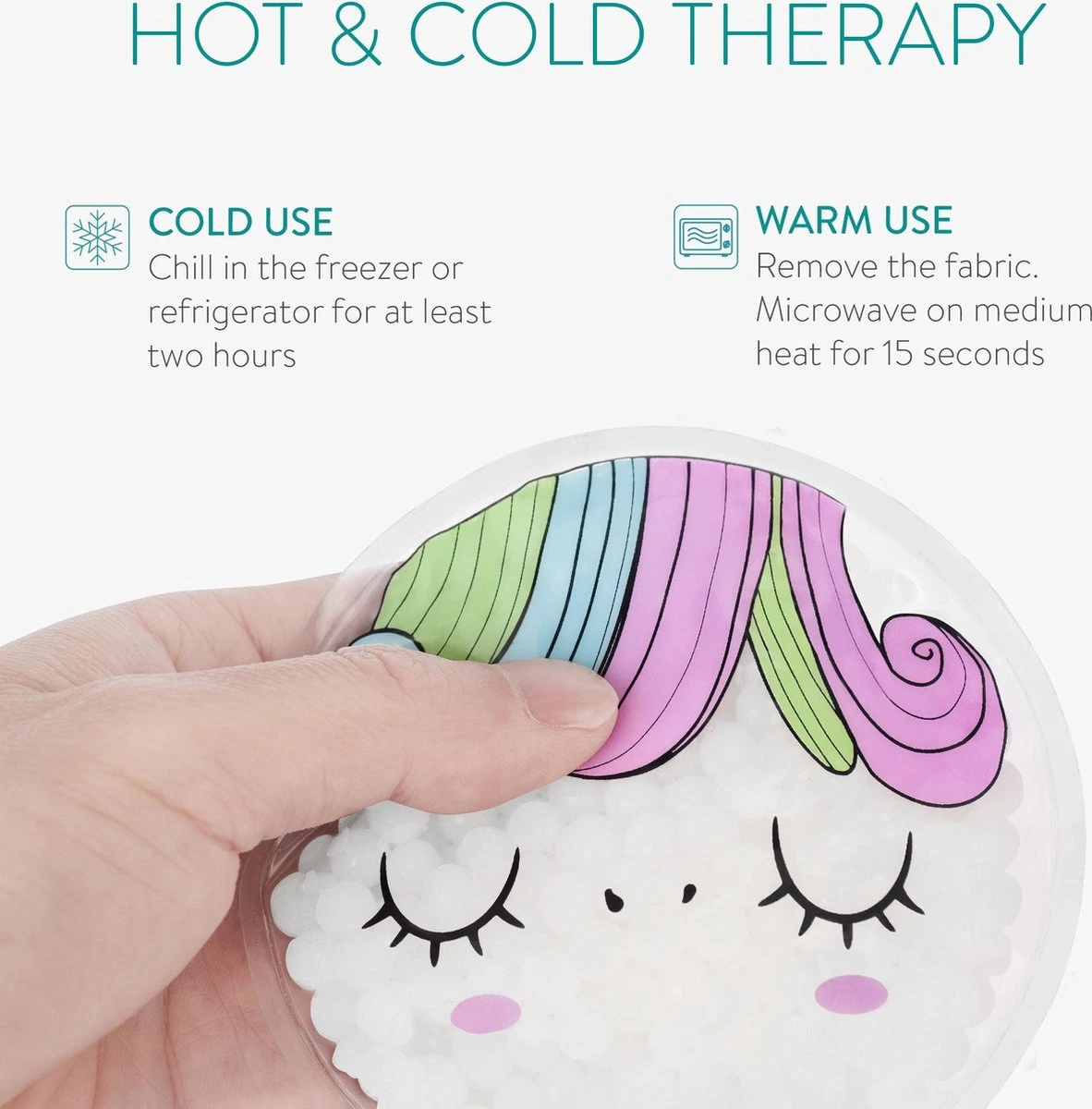 Navaris Gel Packs 5 Stuks - Herbruikbaar Cold Pack Voor Verkoeling - Koelcompres Voor Kinderen Met Speels Ontwerp - Voor Eerste Hulp Bij Ongelukjes 8 Navaris Gel Packs 5 Stuks - Herbruikbaar Cold Pack Voor Verkoeling - Koelcompres Voor Kinderen Met Speels Ontwerp - Voor Eerste Hulp Bij Ongelukjes - Afbeelding 8