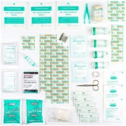 Hoogwaardige EHBO-tas Met 90 Items - Inclusief Oogspoeling, 2 Coldpacks En Nooddekens Voor Thuis, Kantoor, In De Auto, In De Caravan, Op Het Werk, Op Reis -Winkel Voor Ehbo-Apparatuur 1198x1200 4