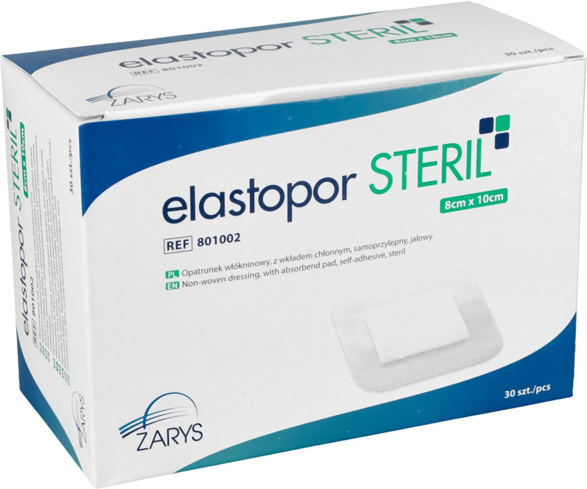 Eilandpleisters - Wondpleisters - Eilandpleisters 8 X 10cm - Elastopor STERIL - Wondpleisters - Wondgenezing Pleisters - Rechthoekige Pleister - 30 Stuks 1 Eilandpleisters - Wondpleisters - Eilandpleisters 8 X 10cm - Elastopor STERIL - Wondpleisters - Wondgenezing Pleisters - Rechthoekige Pleister - 30 Stuks