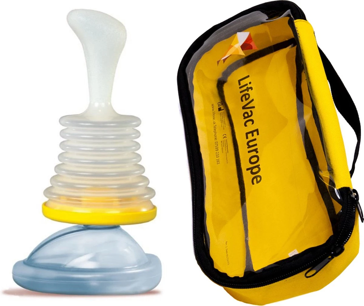 LifeVac Anti-verstikking Apparaat - Travel Kit 1 LifeVac Anti-verstikking Apparaat - Travel Kit