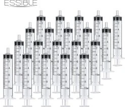 Merkloos Spuit - Spuiten - Injectiespuit - Doseerspuit - Injectiespuit Zonder Naald - 10ml - 20 Stuks