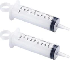 Christian Deluxe - Injectiespuit - 2 Stuks - Doseerspuit - Spuit Met Extra Lange Tuit - 100 Ml