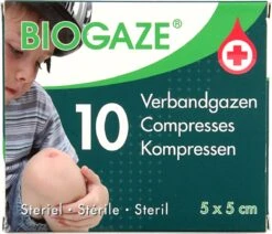 Verbandgazen 5 X 5 Cm -Winkel Voor Ehbo-Apparatuur 1200x1031