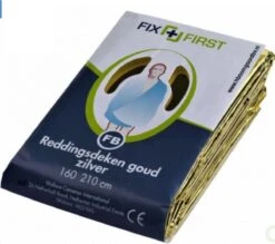 4 STUKS - Nooddeken - Reddingsdeken - Isolatiedeken - EHBO Deken - 160 X 210 Cm - Extra Groot - Oververhitting - Onderkoeling - Noodpakket