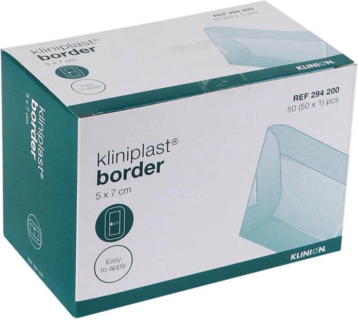 Kliniplast Eilandpleister (5 X 7 Cm) 2 Kliniplast Eilandpleister (5 X 7 Cm) - Afbeelding 2