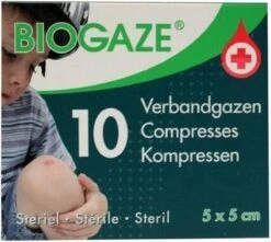 Verbandgazen 5 X 5 Cm