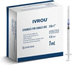 IVROU Steriele Injectiespuit 100 Stuks - Doseerspuit Met Maataanduiding En Naald 1ml, 23g - Injectie Spuit - Injectienaald - Wegwerp Spuit - Individueel Verpakt 11 IVROU Steriele Injectiespuit 100 Stuks - Doseerspuit Met Maataanduiding En Naald 1ml, 23g - Injectie Spuit - Injectienaald - Wegwerp Spuit - Individueel Verpakt -Winkel Voor Ehbo-Apparatuur 1200x1077