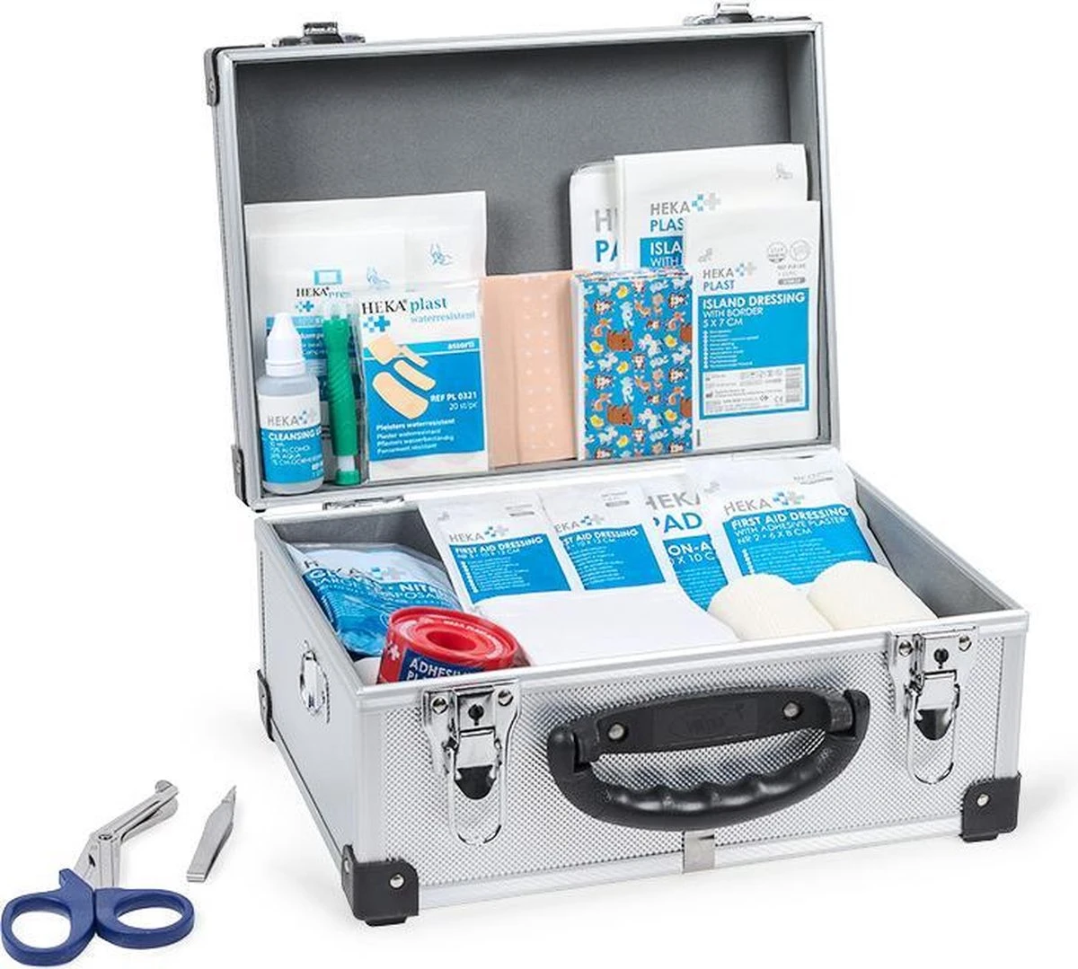 Rode Kruis - EHBO-koffer - 'In En Om Het Huis' - Eerste Hulp Kit: 121-delig 5 Rode Kruis - EHBO-koffer - 'In En Om Het Huis' - Eerste Hulp Kit: 121-delig - Afbeelding 5