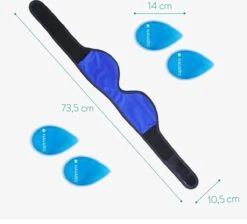 Navaris Hot & Cold Pack - Herbruikbaar Koud En Warm Kompres - Verkoelende En Verwarmende Band - Voor Gezicht, Voorhoofd En Lichaam -Winkel Voor Ehbo-Apparatuur 1200x1090 2