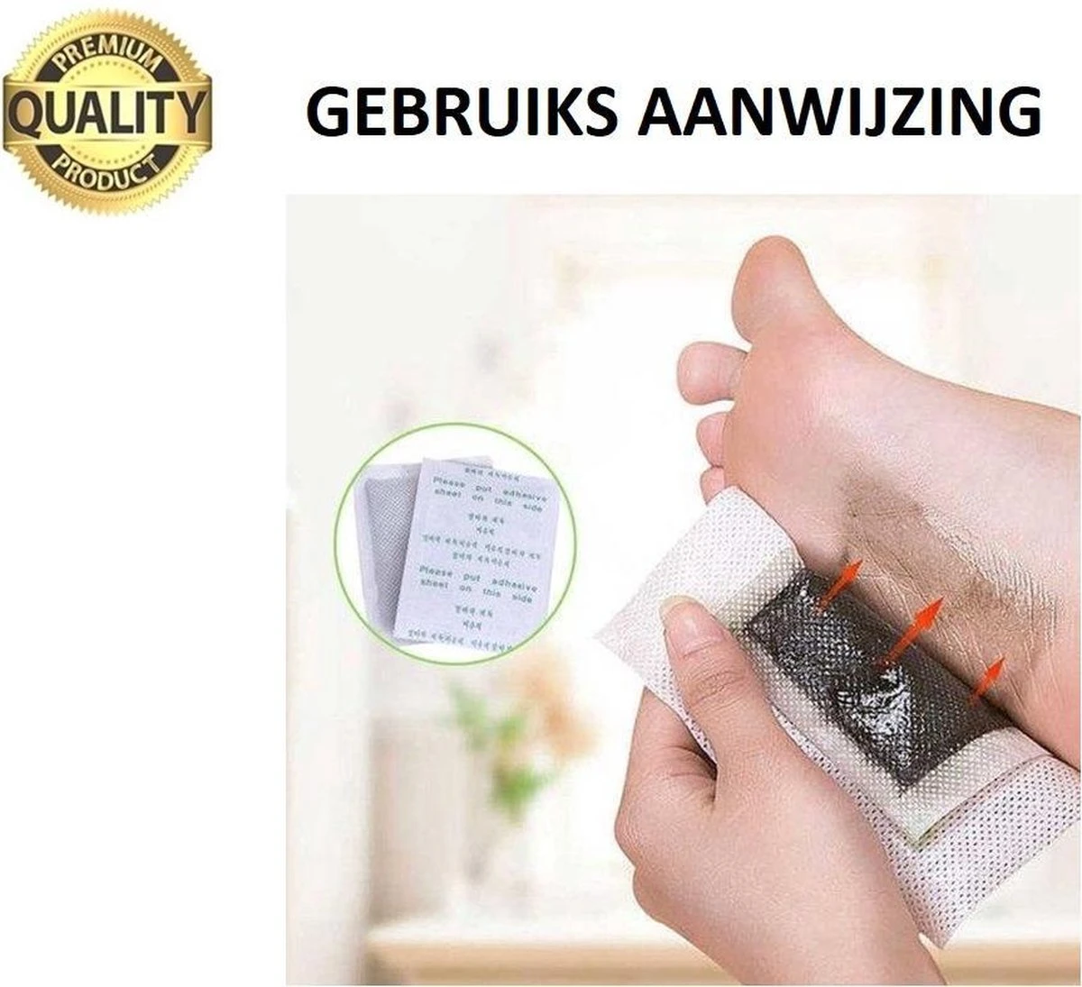 NEW GOLD Detox Voetpleisters Set 20 Stuks Bekend Van TV | Helpt Tegen Depressie, Futloosheid, Irritatie, Gewichtstoename En Meer Lichamelijke Klachten | Voetenpads Ontgiften Het Lichaam | Ontgiftende Voeten Pleisters | Voet Pads | Voetenpleisters 6 NEW GOLD Detox Voetpleisters Set 20 Stuks Bekend Van TV | Helpt Tegen Depressie, Futloosheid, Irritatie, Gewichtstoename En Meer Lichamelijke Klachten | Voetenpads Ontgiften Het Lichaam | Ontgiftende Voeten Pleisters | Voet Pads | Voetenpleisters - Afbeelding 6