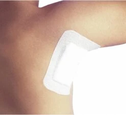 EXTRA GROOT Eilandpleisters - Grote Pleisters – 10X10 Cm - 12 Stuks LATEXVRIJ