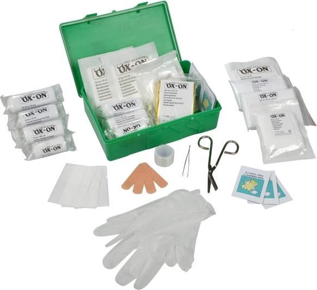 OX-ON Verbanddoos Auto Internationaal (DIN 13164:2022) - 44 Delig 2 OX-ON Verbanddoos Auto Internationaal (DIN 13164:2022) - 44 Delig - Afbeelding 2