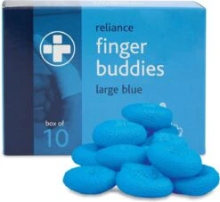 Reliance Vingerbobs - Extra Groot - EHBO Vingerverband - 10 Stuks