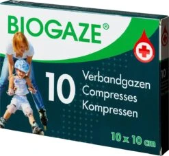 Biogaze Verbandgazen 10x10cm 10 St 12 Biogaze Verbandgazen 10x10cm 10 St -Winkel Voor Ehbo-Apparatuur 1200x1102 2