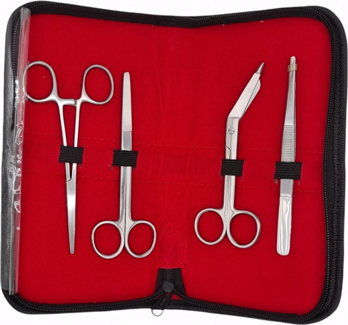 Verpleegkundeset - Scharenset Verpleegkundige - Kocher Schaar - Verbandschaar - Chirurgische Schaar - Pincet - Verpleegkunde Set - Mast Medical 4 Verpleegkundeset - Scharenset Verpleegkundige - Kocher Schaar - Verbandschaar - Chirurgische Schaar - Pincet - Verpleegkunde Set - Mast Medical - Afbeelding 4