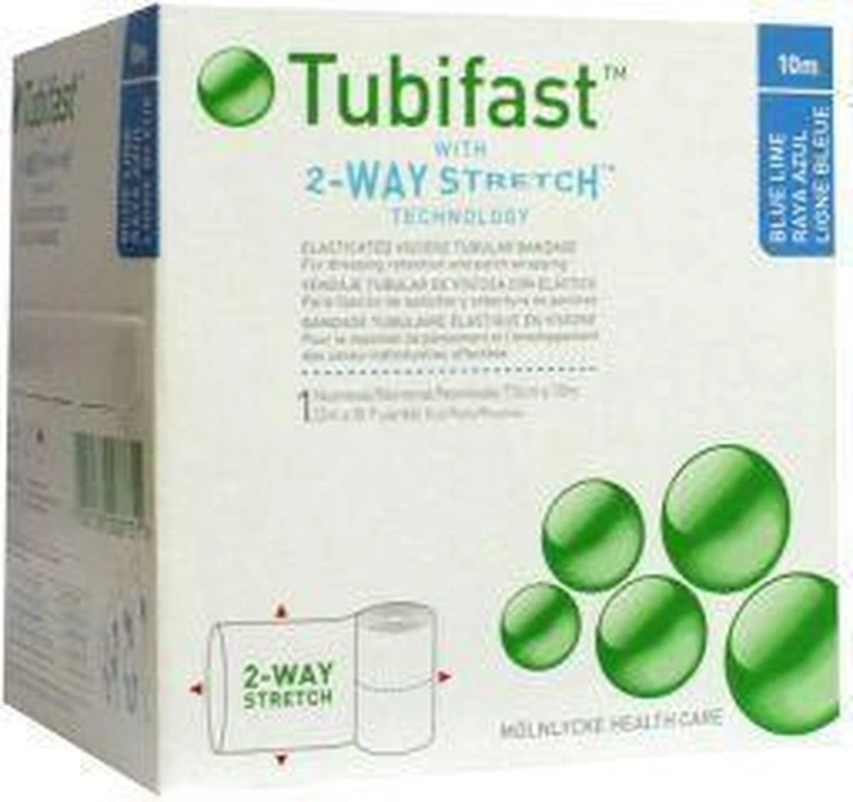 Tubifast Blue Line 2-Way Stretch - 10 M 2 Tubifast Blue Line 2-Way Stretch - 10 M - Afbeelding 2
