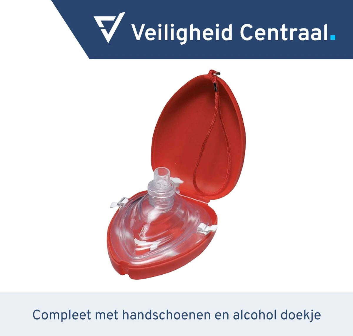 Beademingshulpmiddel - Beademingsmasker In Pocketmask 2 Beademingshulpmiddel - Beademingsmasker In Pocketmask - Afbeelding 2