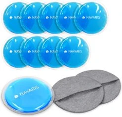 Navaris Gel Pack 10 Stuks - Hot Cold Pack Voor Warm En Koud Gebruik - Koel Warm Compres - Voor Hoofdpijn, En Blessures - Met 2 Katoenen Hoesjes -Winkel Voor Ehbo-Apparatuur 1200x1150 1