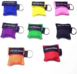 Emergesupply ™ - Kiss Of Life - Beademingsmasker - Willekeurige Kleur - Kiss Of Life Sleutelhanger - Reanimatie - Beademing - Masker
